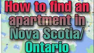 how to find an apartment in Nova Scotia / Toronto Canada 2020 | Canada Punjabi V