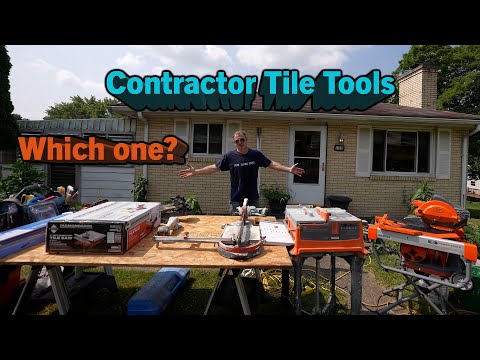 Contractor Tile Tools