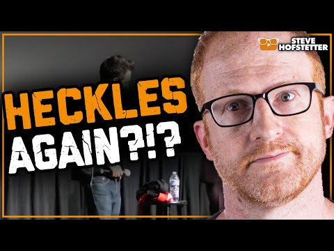 Heckler Apologizes, Heckles Again  - Steve Hofstetter