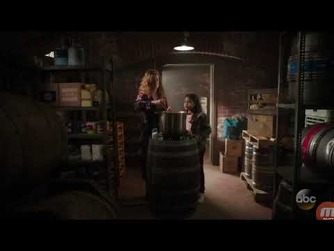 Once upon a time 7x16 Zelena,Lucy magic potion scene