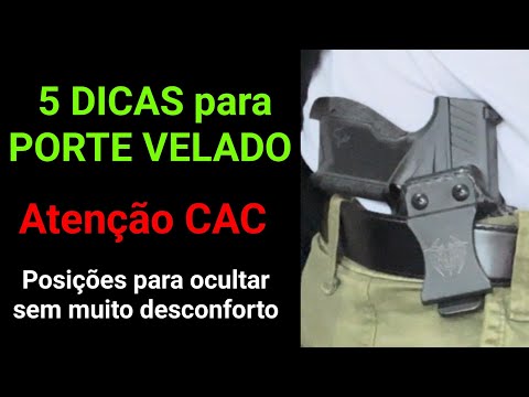5 Posições para Porte Velado no dia a dia
