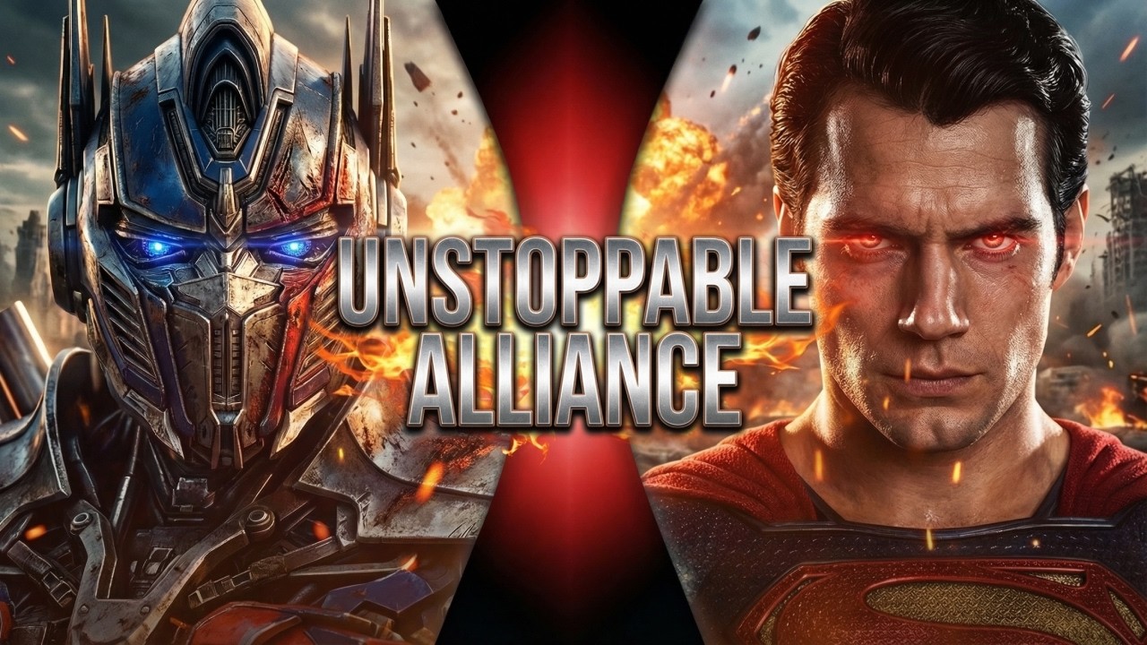 Marvel vs DC – The Ultimate Crossover | Superman x Optimus Prime
