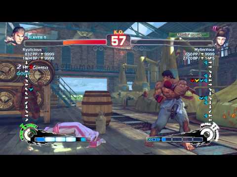 SSF4AE2012 Ryu vs Juri