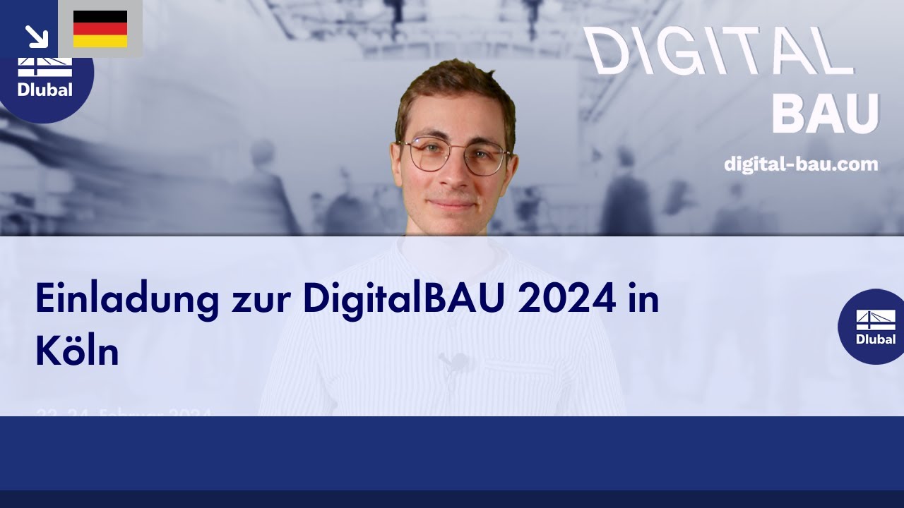 Einladung zur DigitalBAU 2024 in Köln