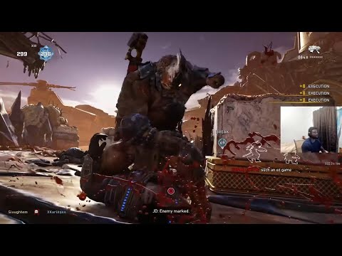 EMBARRASSING ANOTHER TOXIC TEABAGGER | GEARS 5