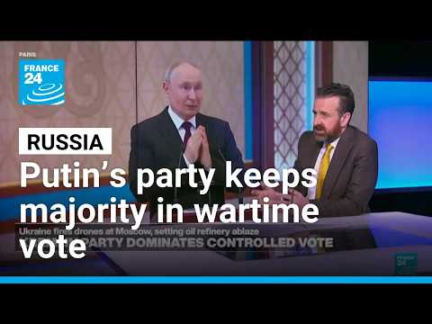 Putin party retains majority in first vote since 2022 invasion of Ukraine