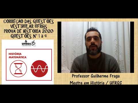 Correção do Vestibular UFRGS 2020 - Questões 1 a 4 da Prova de História