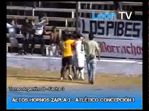Altos Hornos Zapla 3 - Atlético Concepción 1 - www.elleondelabanda.com.ar