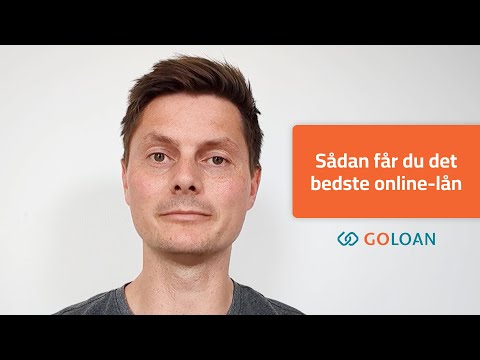 Sådan får du det bedste online-lån