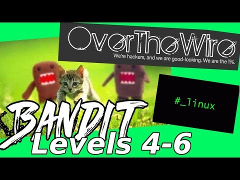 Linux Hacking: Hidden Files & File Ownership | Bandit: OverTheWire (Levels 4-6)