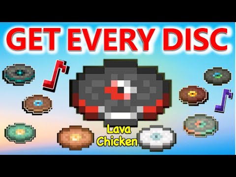 How to Get ALL 21 MUSIC DISCS in Minecraft 1.21.7 (feat. Lava Chicken)