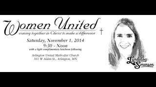preview picture of video 'Women United Fall Event 2014 - Guest Speaker: Lyndalou Sorenson'