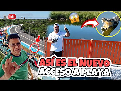 THIS IS THE NEW BEACH ACCESS | Difference between before and after