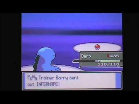 Pokemon Platinum Walkthrough Part 46 - Barry Is Back