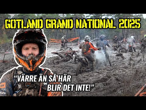 KÖR ENDUROTÄVLING I METERDJUP LERA!