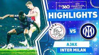 AJAX VS INTER MILAN HIGHLIGHTS & ALL GOALS 2025 | UEFA CHAMPIONS LEAGUE 25/26 | UCL 25/26