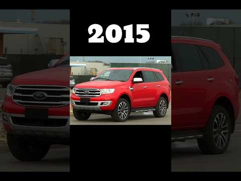 😈,Evolution of Ford Endeavour    [2002~2023] 🔥 #oddi #shots #offroad #best #fortuner