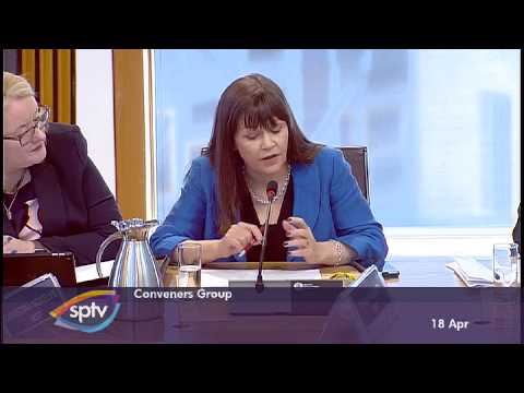 Conveners Group Meeting with the First Minister, 18th April 2018