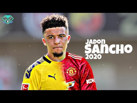 Jadon Sancho - Welcome To Manchester United - Skills & Goals 2020 - HD