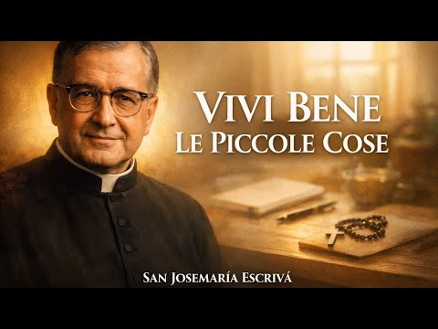 VIVI BENE LE PICCOLE COSE – SAN JOSEMARÍA ESCRIVÁ