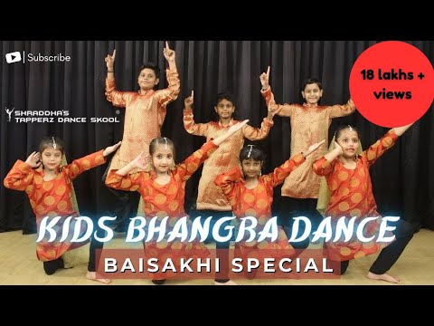 Baisakhi / Vaisakhi Special | Kids Bhangra | Balle Balle | Bhangra | Punjabi Dance | Easy Steps
