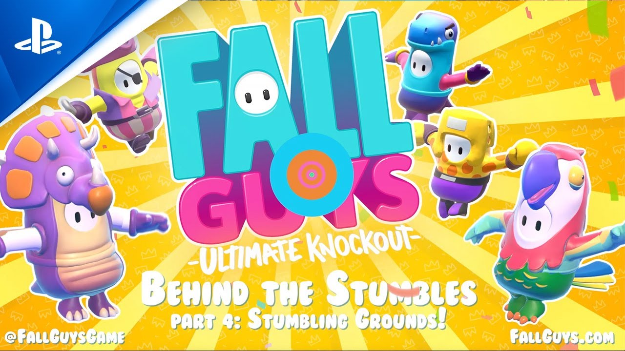 Neues Fall Guys BTS Video erklimmt die Stumble Grounds