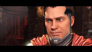 Injustice 2 Superman Talks To Batman About When Lois Was Pregnant Cutscene