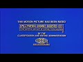 TriStar Pictures MPAA Rating Screen PG Sony Pictures Television 1994 2002