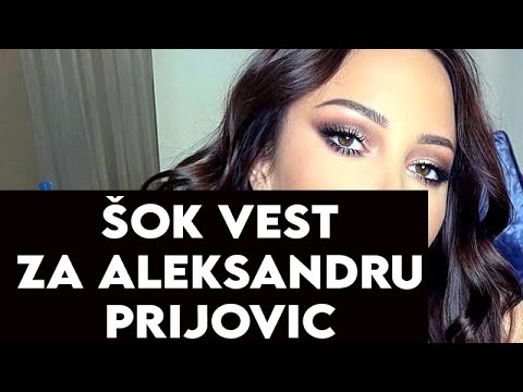 ŠOK, JAVILI UPRAVO ZA ALEKSANDRU PRIJOVIC