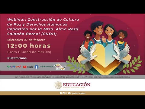Construcción de Cultura de Paz y Derechos Humanos