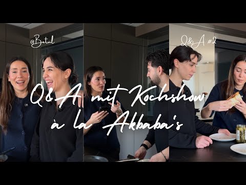 Chaos, Küche & ehrliche Gespräche | Q&A mit Kochshow à la Akbaba's 🍝✨