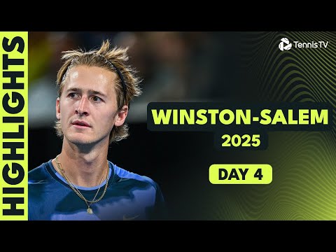 Korda Battles Majchrzak; Diallo, Baez, Bu in Action | 2025 Winston-Salem Day 4 Highlights
