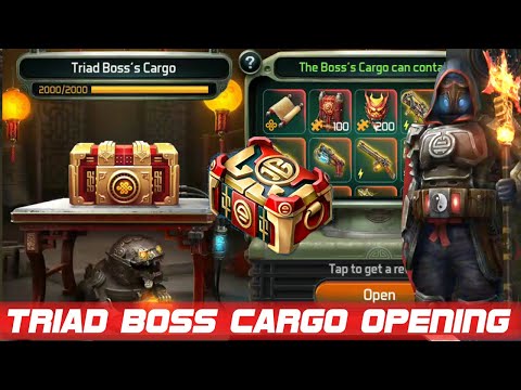 Opening Triad BOSS Cargo, Huge Triad Cargo & Triad Gold Cargo Chest | DOZ Triad Event September 2020