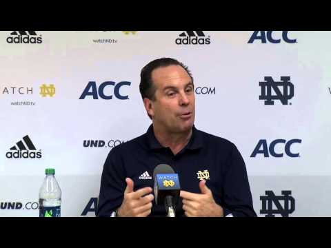 Mike Brey Press Conference - Iowa