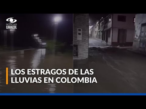 Lluvias dejan miles de afectados en Santander, Magdalena, Antioquia y Sucre