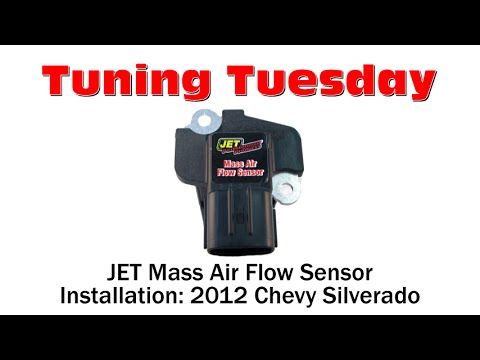 JET Performance- Mass Air Flow Sensor Installation- 2012 Chevy Silverado