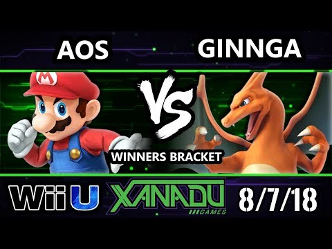 S@X 262 Smash 4 - AoS (Mario) Vs. Ginnga (Charizard) Wii U Winners Bracket