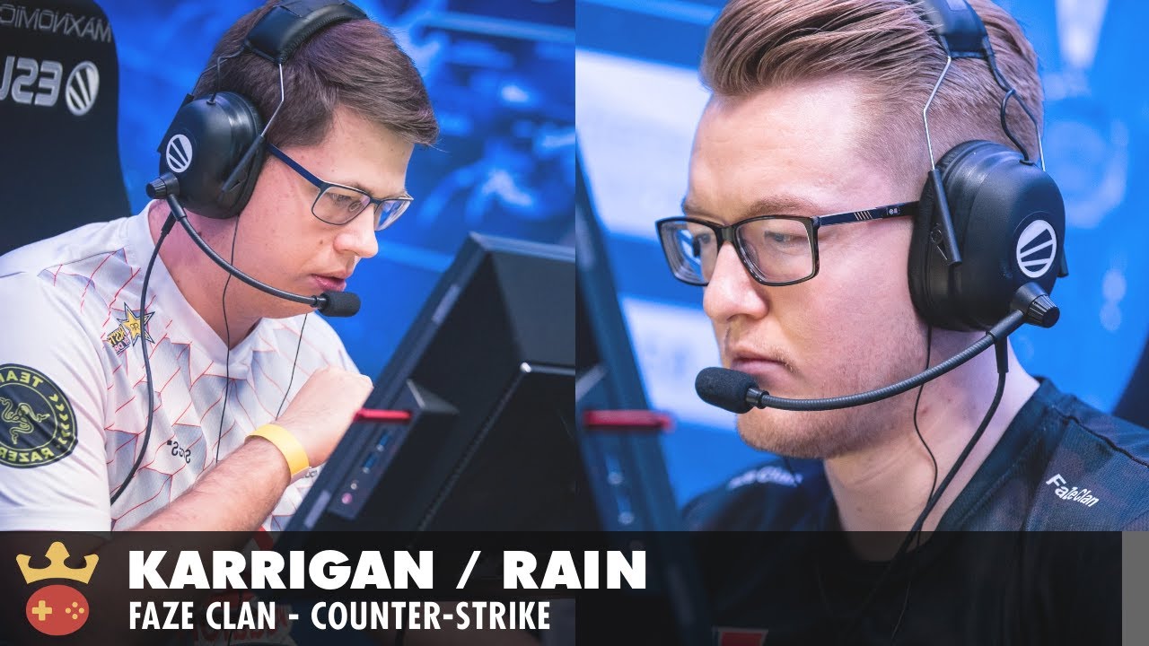 Video of Interview with karrigan & rain from FaZe Clan at IEM Cologne 2021