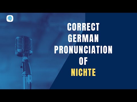 How to pronounce 'nichte' (niece) in German? | German Pronunciation