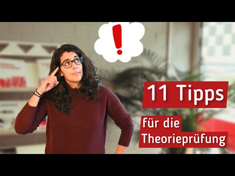 11 Tipps für die Theorieprüfung!