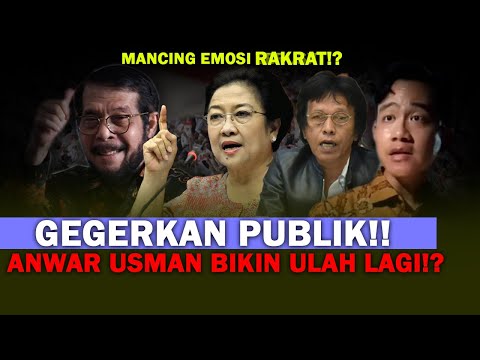 Uproar!! ANWAR USMAN MAKES A TROUBLE AGAIN, PROVIDING THE EMOTIONS OF THE INDONESIAN PEOPLE!!
