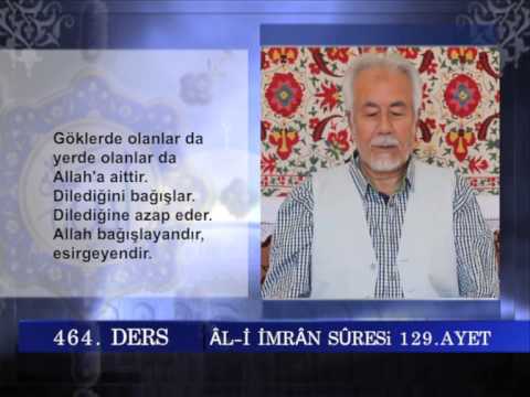 464 TEFSIR GUNLUGU MAHMUT TOPTAŞ ALİ İMRAN SURESİ AYET 128 136