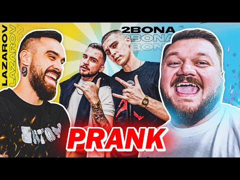 Gi PRANKuvam 2BONA kaj Lazarov u emisija *dali mi uspea*