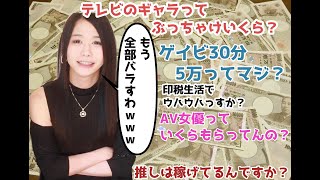 【フリータレントに】各メディアのお金事情全部暴露してみた【怖いものナシ】