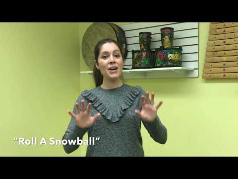Roll a Snowball {Sign Language Song for Children}