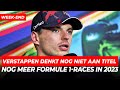 Nog meer races in 2023, Max Verstappen denk nog niet aan titel in Singapore | GPFans Week-End