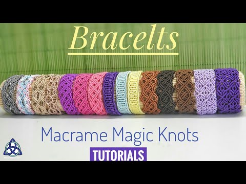 Macrame Bracelet Tutorial Celtic Style EASY and Simple Macrame Design