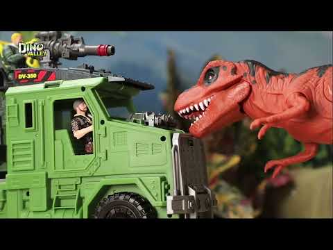 Chap Mei Dino Valley-Light & Sound Ultimate Convoy Playset (542146)