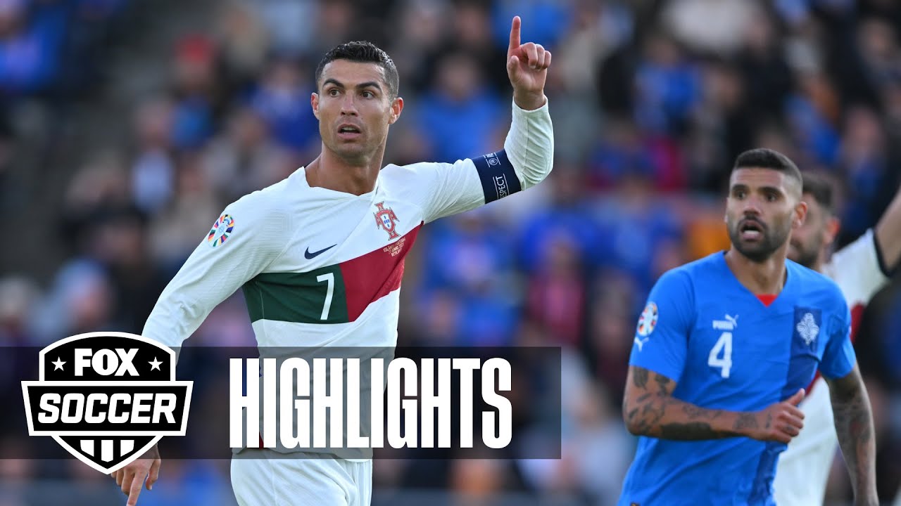 Iceland vs. Portugal Highlights | Euro Qualifiers - YouTube
