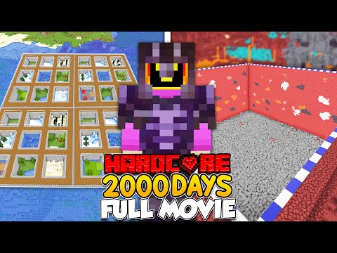 PaulGG - I Survived 2000 Days In Minecraft Hardcore! (FULL MOVIE)